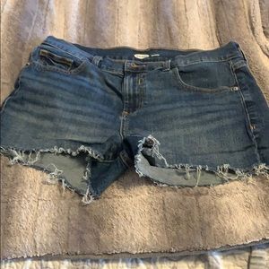 Old Navy size 12 boyfriend shorts